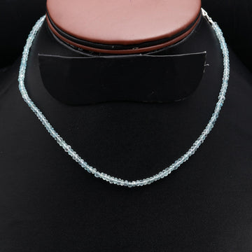 Minimalist Aquamarine Necklace – A Perfect Christmas Gift for Her