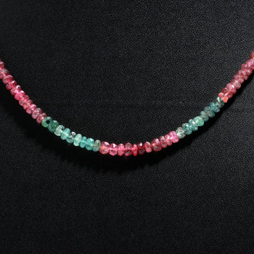 Graceful Multi-Tourmaline Strand – A Rainbow of Radiance