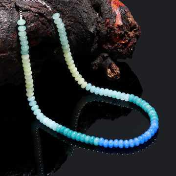 Ocean Breeze Gradient Beaded Necklace