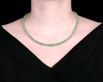 Genuine Green Kyanite Necklace – Saint Patrick's Day Special